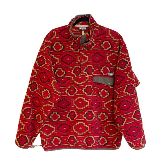 Patagonia Other - Patagonia Aztec Snap-T Synchilla Fleece Pullover Men's Small